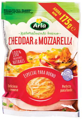 Arla® Arla® Cheddar & Mozzarella Shredded 150 gr