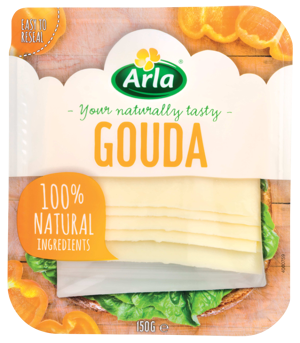 Arla® Gouda Sliced Cheese 150 gr